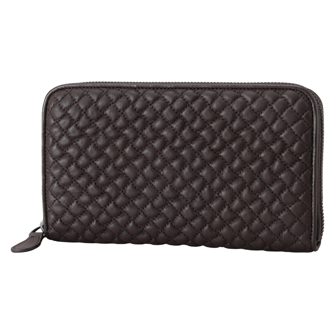 BOTTEGA VENETA(USED)보테가베네타 퀄팅 지퍼 장지갑